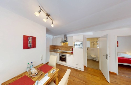 Bad Aibling Appartement | Suite 1 on the ground floor, 2 room apartment with terrace