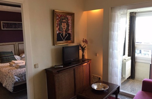Hispanoamerica Appartement | Suite Alcocer: Appartement Lumineux avec Terrasse et Piscine