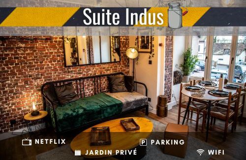 Orbec Appartement | SUITE INDUS - JARDIN, NETFLIX et PARKING - Le Manoir aux Pommes
