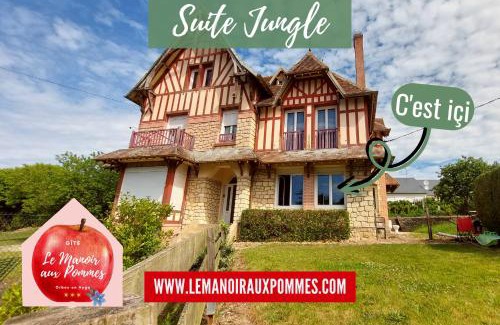Orbec Appartement | SUITE JUNGLE - JARDIN, NETFLIX et PARKING - Le Manoir aux Pommes