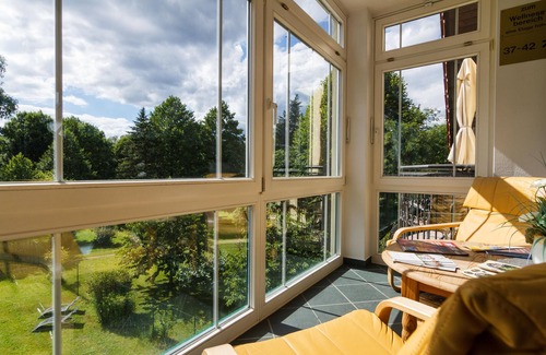 Alt-Ruppin Appartement | Suite mit 2 Badezimmern und Balkon