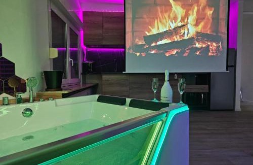 Differdange Appartement | Suite Spa, Jacuzzi & Sauna