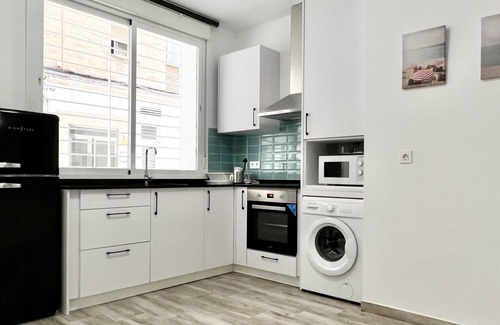 Los Tilos Appartement | BAJO 3-Studio-Salle de bain privée séparée
