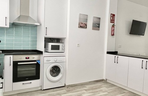 Los Tilos Appartement | BAJO 3-Studio-Salle de bain privée séparée