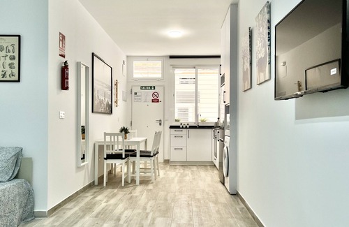 Los Tilos Appartement | BAJO 2-Studio-Salle de bain privée séparée