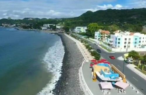 Aguadilla Pueblo Appartement | Summer all year! Oceanfront with Pool A/C