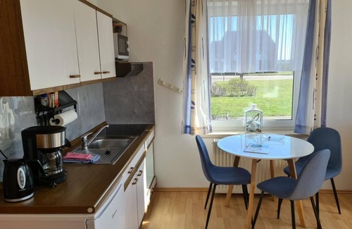 Baltrum Appartement | Sun, beach and best sea view on the island, ground floor, 1 bedroom.