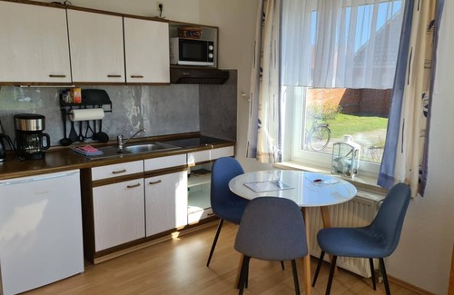 Baltrum Appartement | Sun, beach and best sea view on the island, ground floor, 1 bedroom.