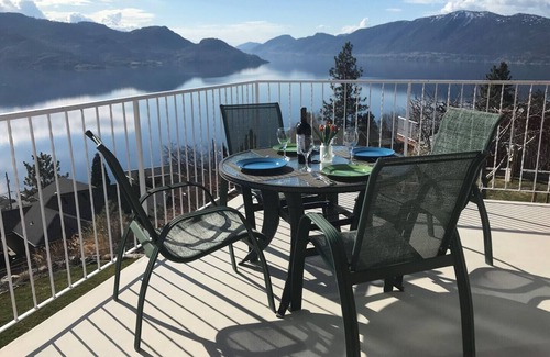 Central Okanagan Maison | Red Haven Retreat - PISCINE & SPECTACULAIRE Lakeviews - Suncrest Suite (suite étage principal)