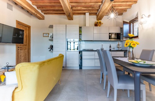 Monteroni d'Arbia Appartement | Appartement "Tournesol" avec vue sur Sienne