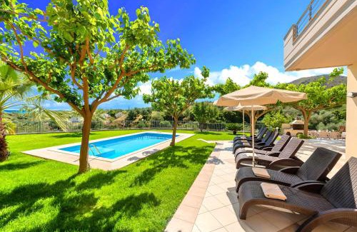 Georgioupolis Maison | Sunlight Grand Villas 3 Beheizte Pools 36 Gäste