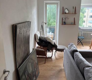 Aarhus C Appartement | Sunny Apartment With Two Balcony