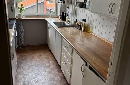 Aarhus C Appartement | Sunny Apartment With Two Balconies