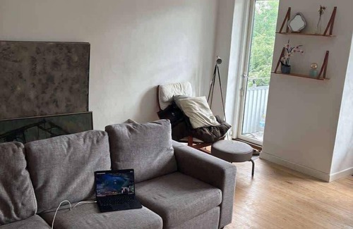 Aarhus C Appartement | Sunny Apartment With Two Balconies