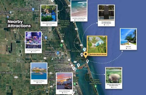 Fort Pierce Shores Villa | Sunny Beach Flat - 2BR Hidden Gem with Ocean Access