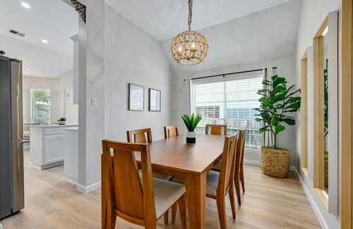 Wells Branch Maison | Sunny Haven: Open Concept Living w/ Games Galore!