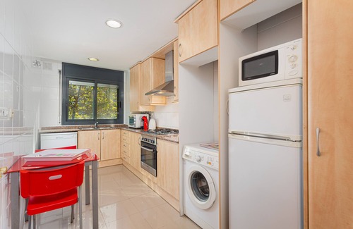 El Clot Appartement | Grande terrasse ensoleillée dans un appartement confortable grande connexion Internet gratuite
