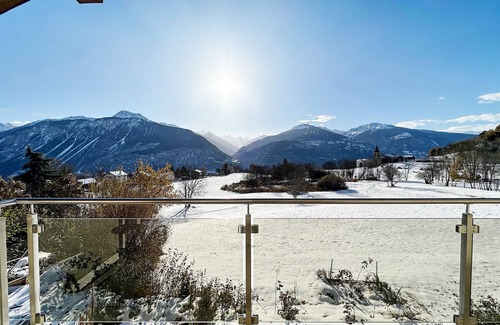 Crans-Montana Appartement | Sunny Lily facing the swiss Alps - Crans Montana