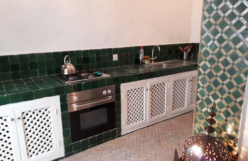 Medina Maison | Patio froid couvert de la maison ensoleillée de la médina - 2-4 personnes