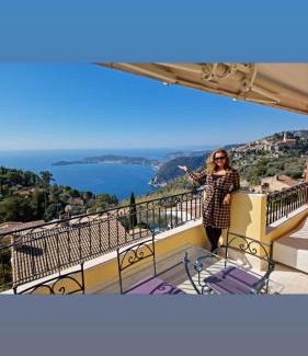 Eze Appartement | Sunny Panoramic Balcony