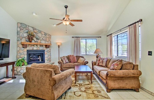Tucson Estates Maison | Sunny Tucson Home with Patios on 5 Acres!