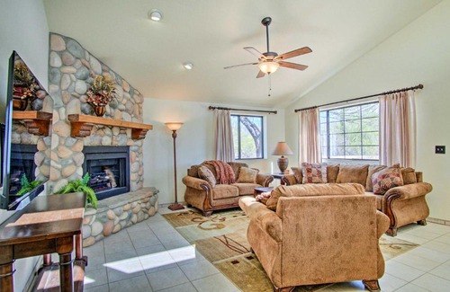 Tucson Estates Maison | Sunny Tucson Home with Patios on 5 Acres!