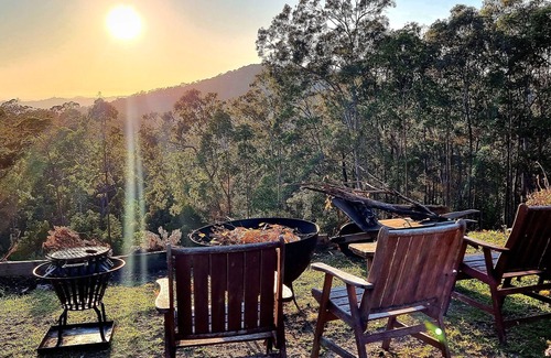 Bonogin Maison | Hot spa, Sunrises & Ocean views on the horizon, pet friendly,fire pit, relax.
