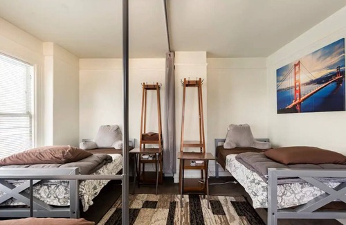 Inner Sunset Lit Et Petit-Déjeuner | Sunset Edwardian Bed and Breakfast at Golden Gate Park