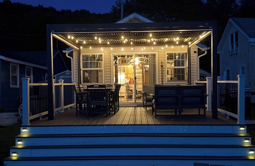 Marietta Cottage | Sunset Lover's Dream! Lakefront Cottage on Otisco!