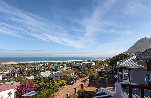 Cape Peninsula Maison | Coucher de soleil sur Mountainrise avec une vue exquise sur la mer et la montagne