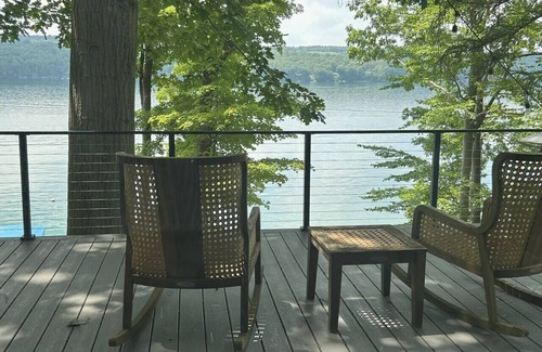 Skaneateles Maison | Sunset Sanctuary Lake House