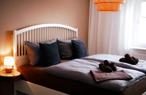 Detmold Appartement | Sunset View - Design Apartment Hermannsblick, Parkplatz, Balkon