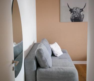 Detmold Appartement | Sunset View - Design Apartment Hermannsblick, Parkplatz, Balkon