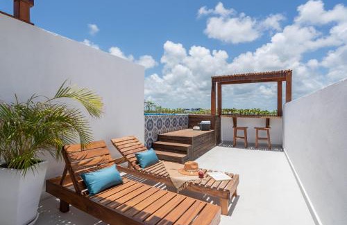 Tulum Appartement | SunsetviewPH+PrivPool+Near Beach&Town+Rooftop+50mb