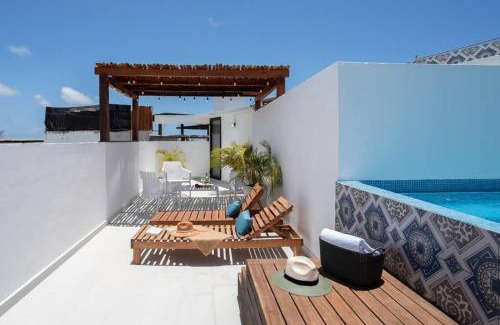 Tulum Appartement | SunsetviewPH+PrivPool+Near Beach&Town+Rooftop+50mb