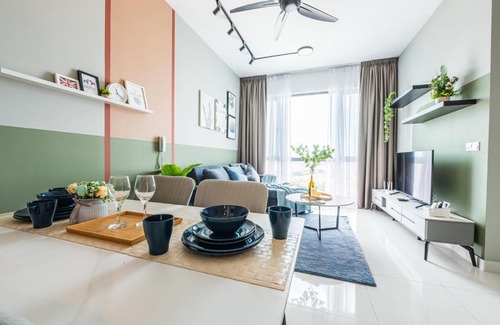 Bandar Sunway Appartement | Sunway City View 3B2B+Studio 12pax 3Car/P Netflix
