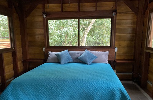 Langostino Maison | Super private surf spot-jungle hideaway with private creek and small waterfall