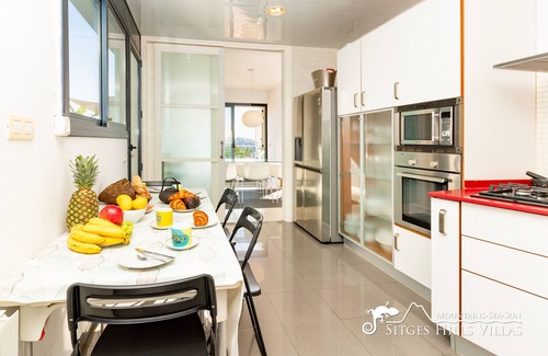 Quint Mar Villa | Super Villa Oasis Fab Vue sur la mer et Sitges avec A/C