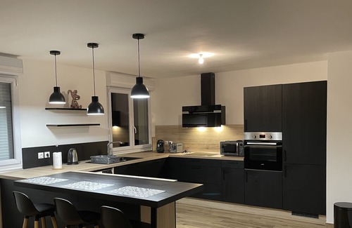 Chemery-les-Deux Appartement | Superb apartment in the countryside with Fireplace