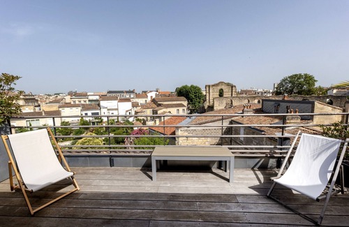 Saint Seurin - Fondaudege Appartement | Superbe appartement, terrasse avec vue, calme++