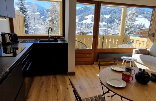 Le Planellet Appartement | Superbe appartement avec piscine et sauna, Golf et skis aux pieds, Mont d’Arbois