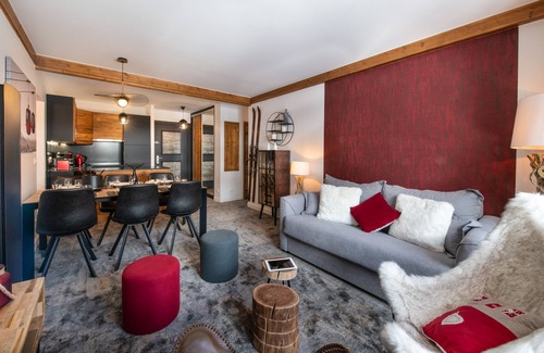 Arc-1950 Appartement | Superbe appart Arc 1950 4/6 pers dans Résidence hôtelière 5*- Skis aux pieds