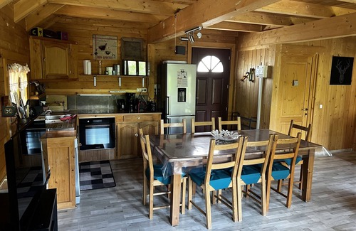 Erckartswiller Chalet De Ski | Superbe chalet 8 personnes avec SPA