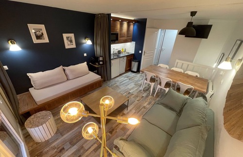 Avoriaz Appartement | superbe duplex au pied des pistes, commerces, parking falaise