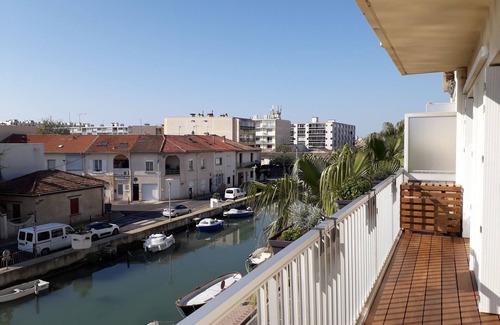 Palavas-les-Flots Appartement | Superbe T3 vue magnifique! Central et à 2 pas de la plage.