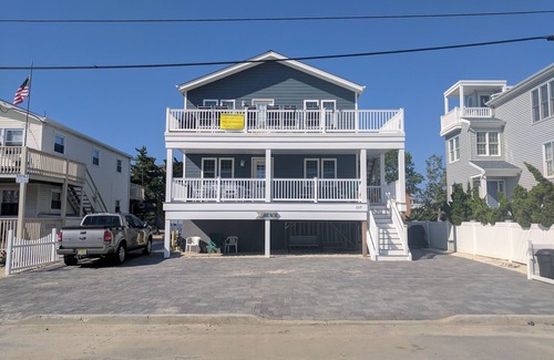 Surf City Maison | Surf City NOUVEAU Duplex 3BR (1er Fl) - Étapes pour Kid Friendly Bay Beach 3 à l'océan