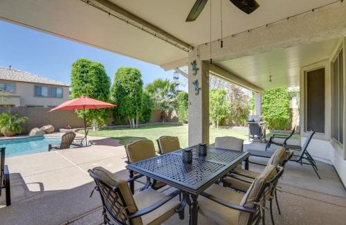 Greer Ranch Maison | Surprise Home with Heated Pool and Deck