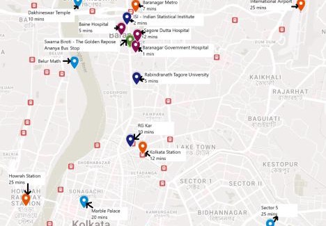 Baranagar Appartement | Swarna Biroti Kolkata - 20 mins Airport 7 mins metro 0 mins bus stop