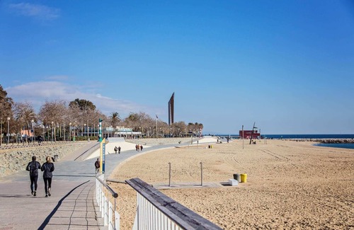 La Vila Olimpica del Poblenou Appartement | Bogatell Beach - Deux Chambres Appartement, Couchages 4