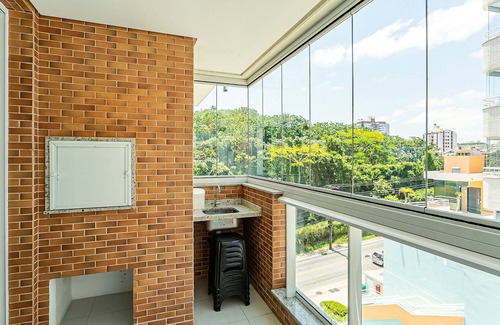 Saco dos Limoes Appartement | Swimming pool with SEA VIEW near UFSC #PANTA03